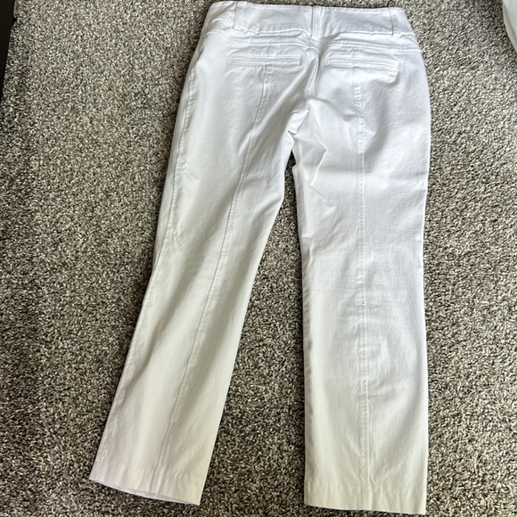 Women’s Inc concept white capri ankle pant size 2 - Picture 6 of 6